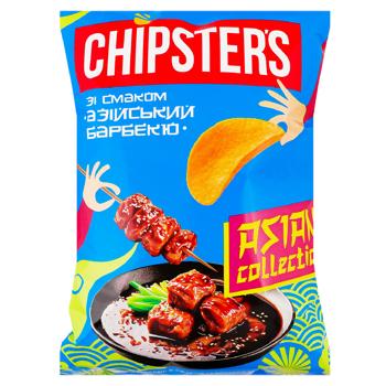 Чипсы Chipsters Азиатский барбекю 100г - купить, цены на BONUS - фото 1