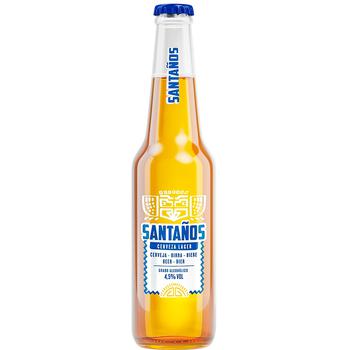 Bere Volfas Engelman Santanos Lager 4,5% 0,33l - cumpărați, prețuri pentru METRO - foto 1