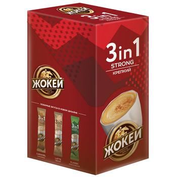 Cafea solubila Jokey 3in1 strong 10x12g - cumpărați, prețuri pentru METRO - foto 1