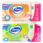 Hartie igienica Zewa Cashmere Peach SAU Camomile Comfort 3 straturi 16buc