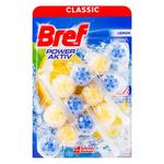 Odorizant WC Bref Aktiv Lemon 50g 3buc