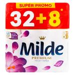 Hartie igienica Milde Relax  3 straturi 32 + 8 role