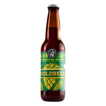 Bere Beermaster Brewery Goldbeer 0.33l - cumpărați, prețuri pentru BONUS - foto 1