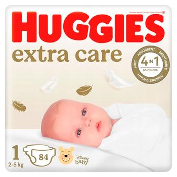 Подгузники Huggies Elite Soft Mega №1 3-5кг 84шт - купить, цены на BONUS - фото 1