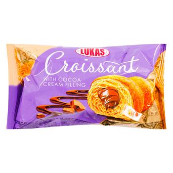 Croissant Lukas cu ciocolată 45g - cumpărați, prețuri pentru BONUS - foto 1