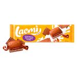 Ciocolata Roshen Lacmi lapte cu lapte si umpluturi de ciocolata, vafe cu cacao 235g
