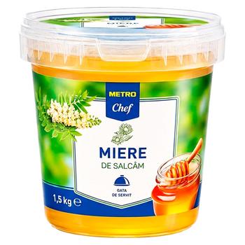 Мед METRO Chef акация 1.5кг - купить, цены на METRO - фото 1