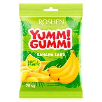 Bomboane gumate Roshen Yummi Gummi Banana Land 70g - cumpărați, prețuri pentru METRO - foto 1