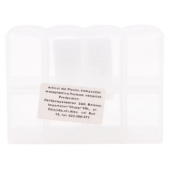 Recipient p-ru lucruri marunte din plastic 82*105*30 transparent - cumpărați, prețuri pentru BONUS - foto 1