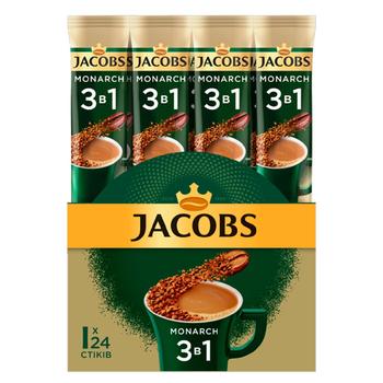 Кофе растворимый Jacobs 3в1 с сахаром 15г - купить, цены на METRO - фото 2