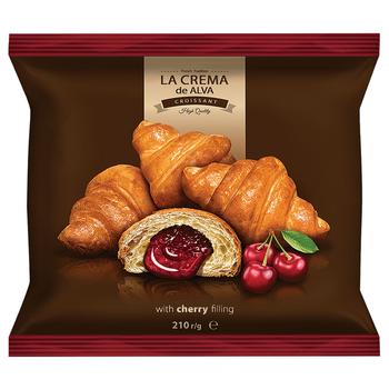 Круассан La Crema de Alva вишня 210г - купить, цены на BONUS - фото 1
