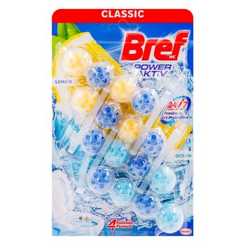 Odorizant WC Bref Aktiv Ocean 50g 4buc - cumpărați, prețuri pentru BONUS - foto 1