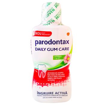 Ополаскиватель для полости рта Paradontax Herbal Twist 500мл - купить, цены на BONUS - фото 1