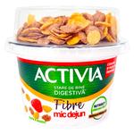 Iaurt Activia Mic dejun Capsuna si fructe de pădure 163g