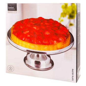 Тортовниця Excellent Houseware на ножке D33см - купить, цены на METRO - фото 1
