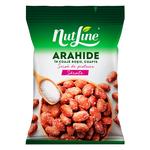 Arahide Nutline in coaja rosie coapte si sarate 50g