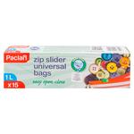 Pachete Paclan ziplock 1l 15buc