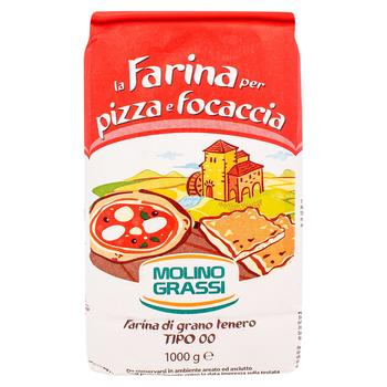 Faina de grau Molino Grassi Pizza/Focaccia Midi 1kg - cumpărați, prețuri pentru BONUS - foto 1