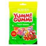 Bomboane gumate Roshen Yummi Gummi Fizzy Worms 70g