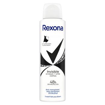 Deodorant spray Rexona Women Invisible Black&White 150ml - cumpărați, prețuri pentru BONUS - foto 1