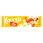 Ciocolata Roshen Lacmi lapte cu alune si umplutura de caramel-arahide 295g