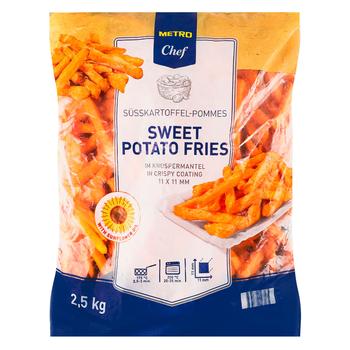 Cartofi dulce METRO Chef 11*11mm 2.5kg - cumpărați, prețuri pentru METRO - foto 1
