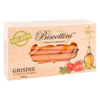 Грисини Biscottini Помидоры и орегано 200г - купить, цены на BONUS - фото 3