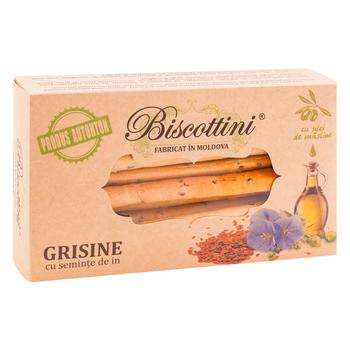 Grisine Biscottini cu seminte de in 200g - cumpărați, prețuri pentru BONUS - foto 3