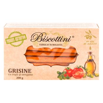 Грисини Biscottini Помидоры и орегано 200г - купить, цены на BONUS - фото 2
