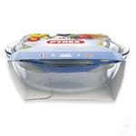 Cratita Pyrex Essentials ovala cu capac 4l